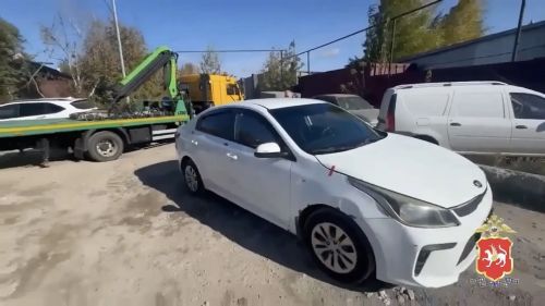 Сотрудники ГАИ Лениногорска сообщают о задержании 14-летнего подростка за рулем