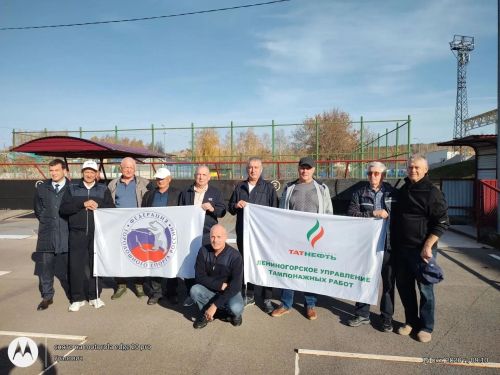В Лениногорске на стадионе «Юность» состоялось соревнование в городки