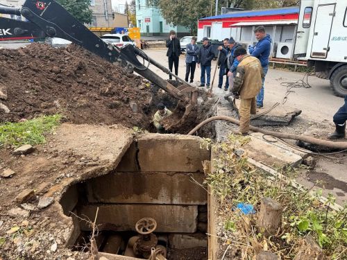 В Лениногорске ведут ремонт теплотрассы, питающей 31 дом
