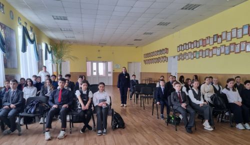 В школе № 5 города Лениногорска проводят профилактику детского дорожно-транспортного травматизма