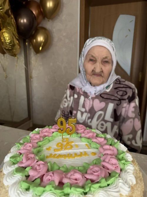 Жительница Лениногорска Замзамия Фахрутдинова отметила 95-летие