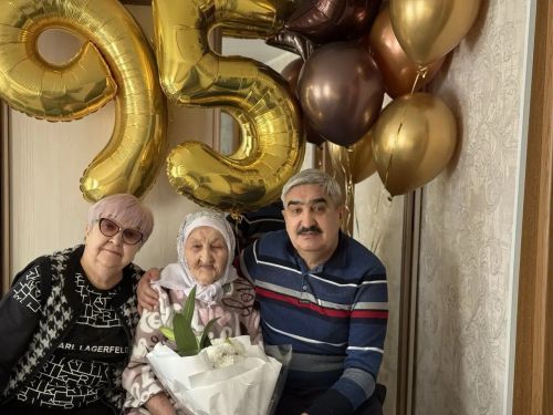 Жительница Лениногорска Замзамия Фахрутдинова отметила 95-летие