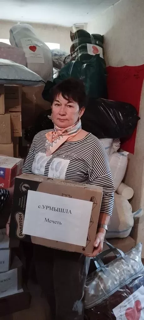 В зону СВО из Лениногорска отправился 94-й по счету гумгруз от волонтеров «С любовью и молитвами»