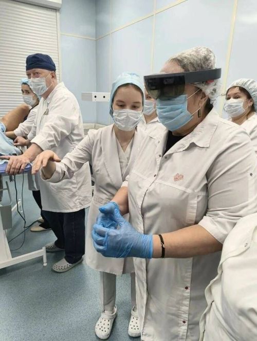 В Казани для акушеров-гинекологов провели курсы с использованием виртуальной реальности