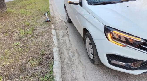 В Лениногорске женщина-водитель совершила наезд на ребенка