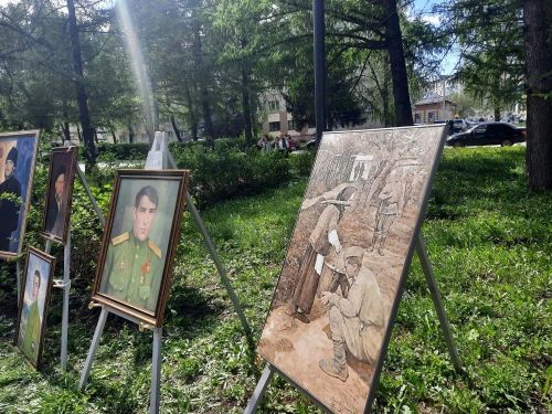 В Лениногорске празднование  9 мая проходило на нескольких площадках города