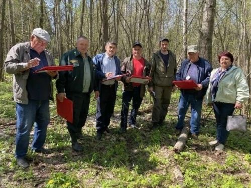 В Лениногорском лесничестве прошли коллективные тренировки по лесоустройству