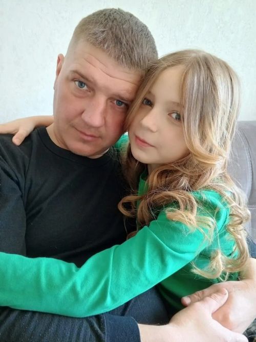 Шеврон с именами детей я носил у сердца!