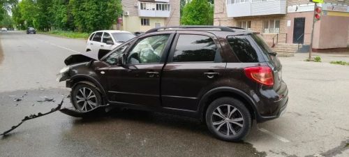 В Лениногорске в результате аварии серьезно пострадала пассажир машины