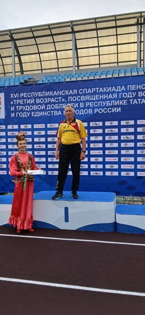 Команда спортсменов третьего возраста из Лениногорска завоевала призовые места в Казани