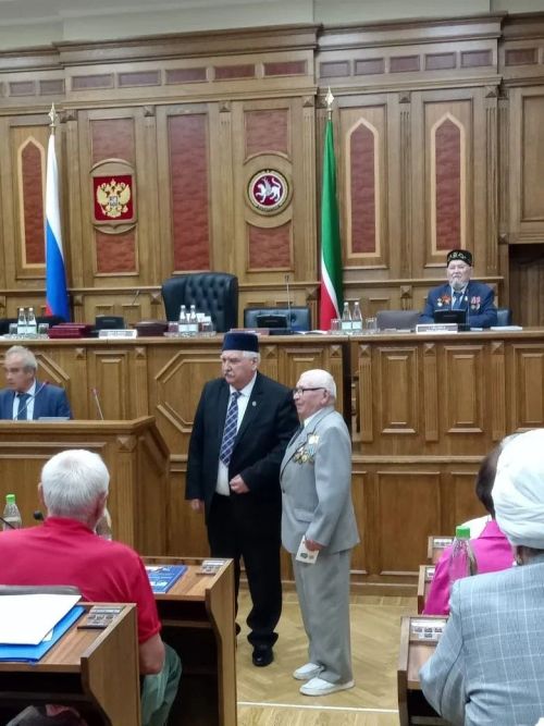 Лениногорские ветераны-краеведы выступили в Госсовете Татарстана
