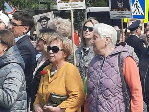 В Лениногорске 1500 жителей прошли в рядах  «Бессмертного полка»