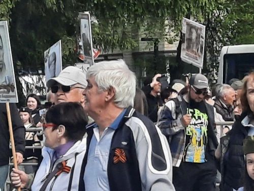 В Лениногорске 1500 жителей прошли в рядах  «Бессмертного полка»