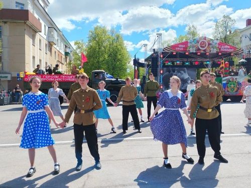 Лениногорк масштабно  празднует День Победы