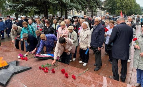 В Лениногорске вспоминали погибших в годы войны