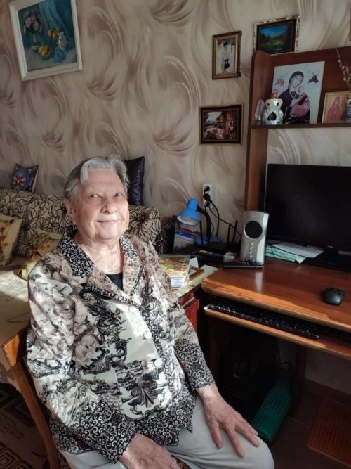 В Лениногорске Нонна Совка, «дитя войны», присоединилась к акции «Свеча памяти»