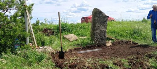В Лениногорске подготовлена площадка для установки памятного камня в честь погибших бойцов в 1918 году