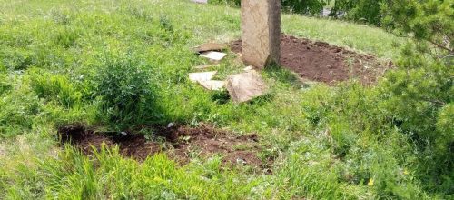 В Лениногорске подготовлена площадка для установки памятного камня в честь погибших бойцов в 1918 году