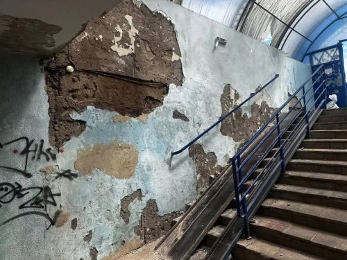 В Лениногорске начали ремонт подземного перехода на улице Чайковского