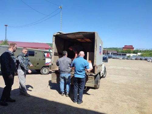 НТК «Альянс» Лениногорска отправил на СВО еще одну большую партию гумгруза