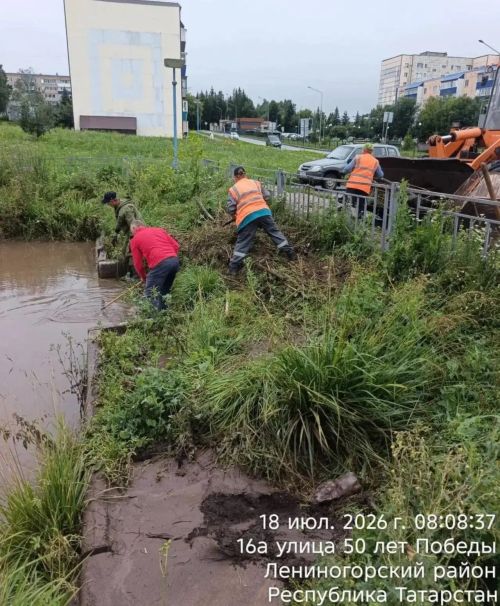 На планерке главы Лениногорского района обсудили устранение последствий ливней