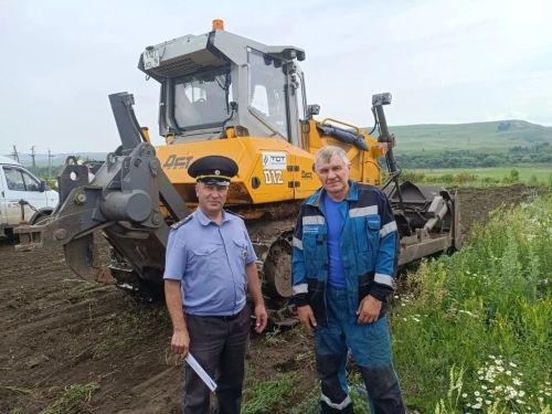 В Лениногорском районе проверили состояние техники для уборки урожая