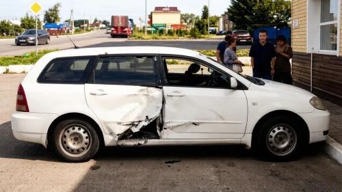 В Лениногорске в аварии пострадал подросток на питбайке