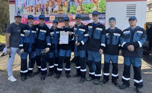 Лениногорцы завоевали призовые места в Казани на соревнованиях по гражданской обороне