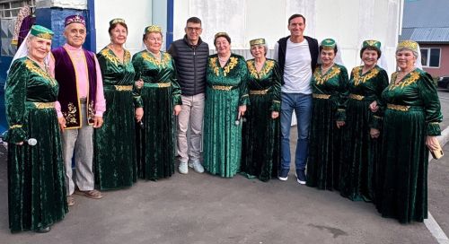 Глава Минцифры Татарстана Илья Начвин посетил праздник двора в Лениногорске