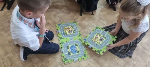 В Лениногорске для учеников начальных классов провели урок по ПДД