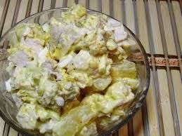 Салат "Буржуйский" с ананасами и курицей лениногорским хозяюшкам