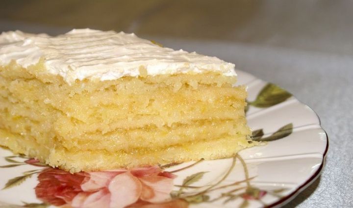 Любимый лимонный торт Ирины Аллегровой. Оторваться невозможно…