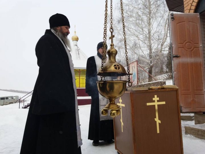 Водосвятный молебен в Лениногорске