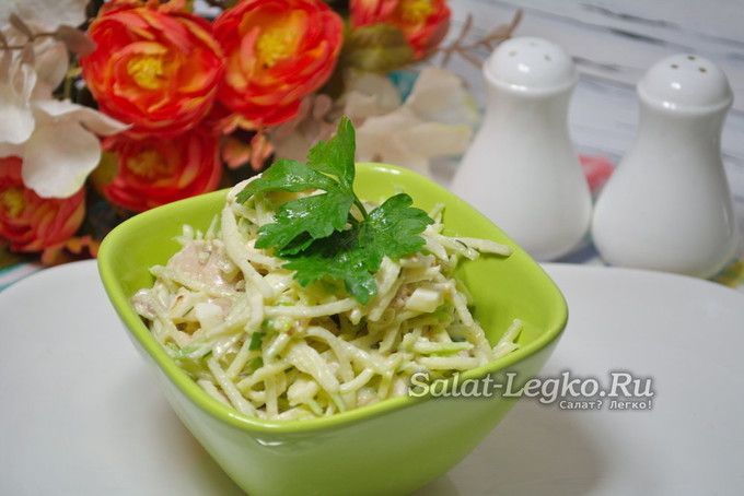 Простой полезный салат "Ташкент" для лениногорцев