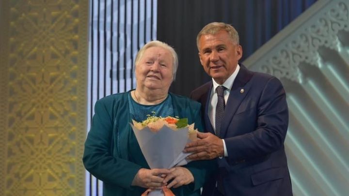 Награда из рук Президента Республики  Татарстан