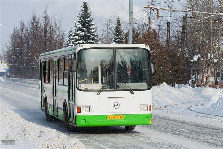 В Татарстане  загорелся пассажирский автобус на автовокзале