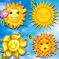 Самый ПОЗИТИВНЫЙ тест для лениногорцев: Выберите солнце, которое светит вам, и узнайте о себе интересный секрет!