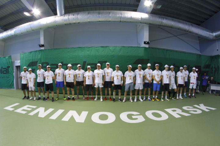 Высокий накал соревнований по теннису в Лениногорске