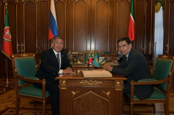 Рустам Минниханов встретился с вице-премьером Казахстана