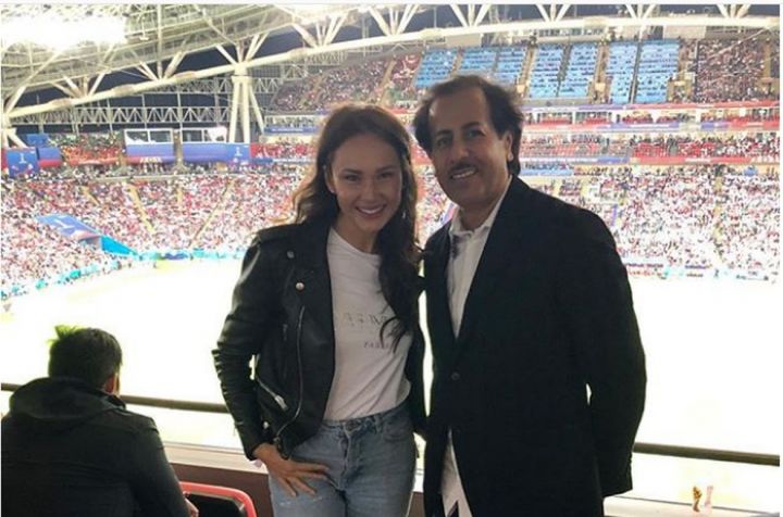 Шейх Мохаммед Аль Тани посетил матч Иран – Испания в Казани
