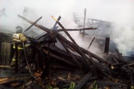 11 июля произошел пожар в Лениногорском районе