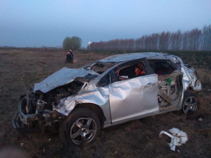 В вылетевшей в кювет иномарке в Татарстане погибли три женщины