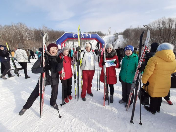 В Лениногорске прошли лыжные гонки «Лыжня России-2020»