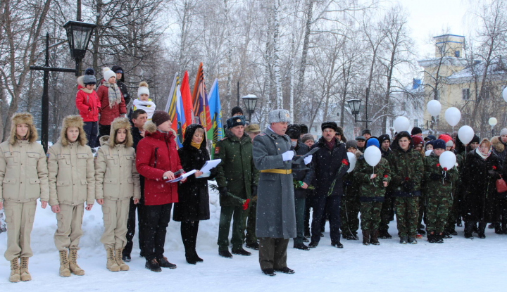 В Лениногорске состоялся митинг, посвящённый 31-й годовщине вывода советских войск из Афганистана