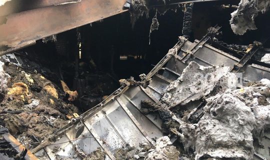 В Татарстане этой ночью сгорело кафе «Вечернее»