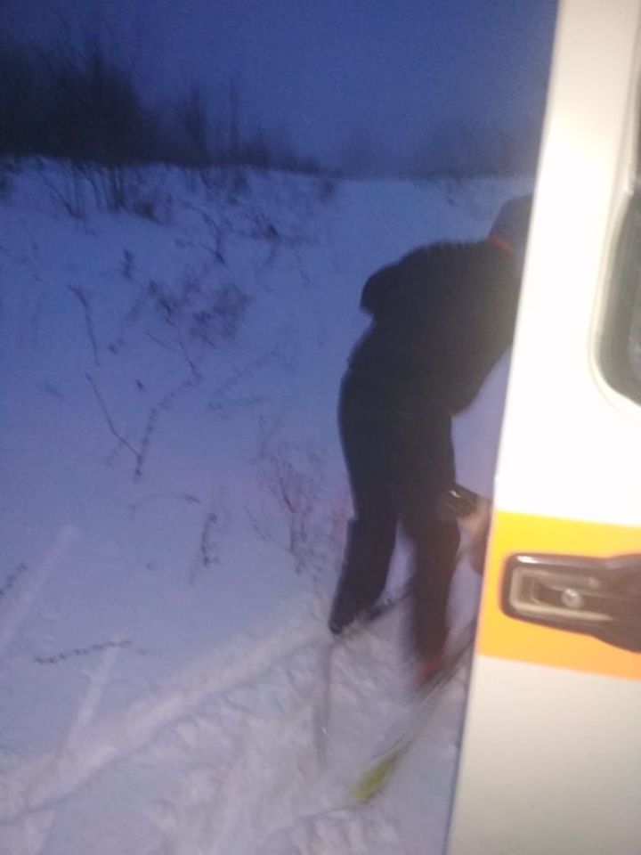 В лениногорском лесопарке заблудился пожилой лыжник