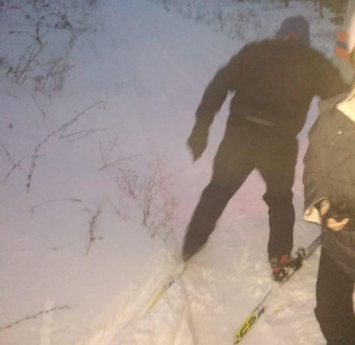 В лениногорском лесопарке заблудился пожилой лыжник