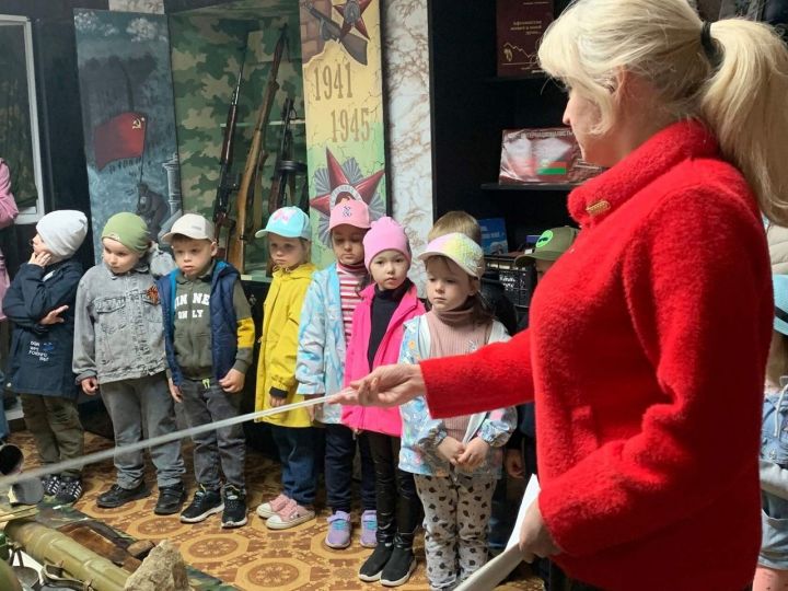 Дошкольники Лениногорска посетили Музей Боевой славы