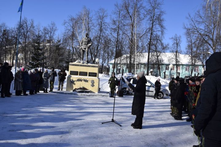 В Лениногорске прошел митинг, посвящённый в честь годовщины вывода войск из Афганистана