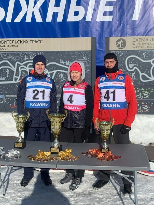 Судья из Лениногорска завоевала второе место на Первенстве по лыжным гонкам